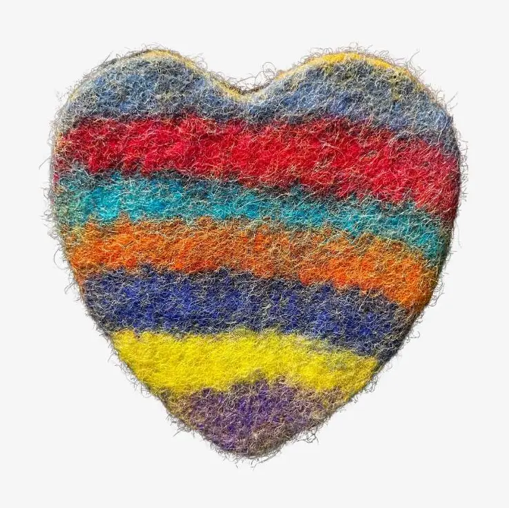 Heart Dish Scrubber