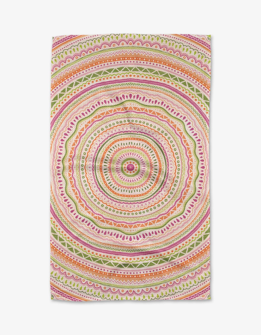 Geometry Tea Towel: Bohemian Spring