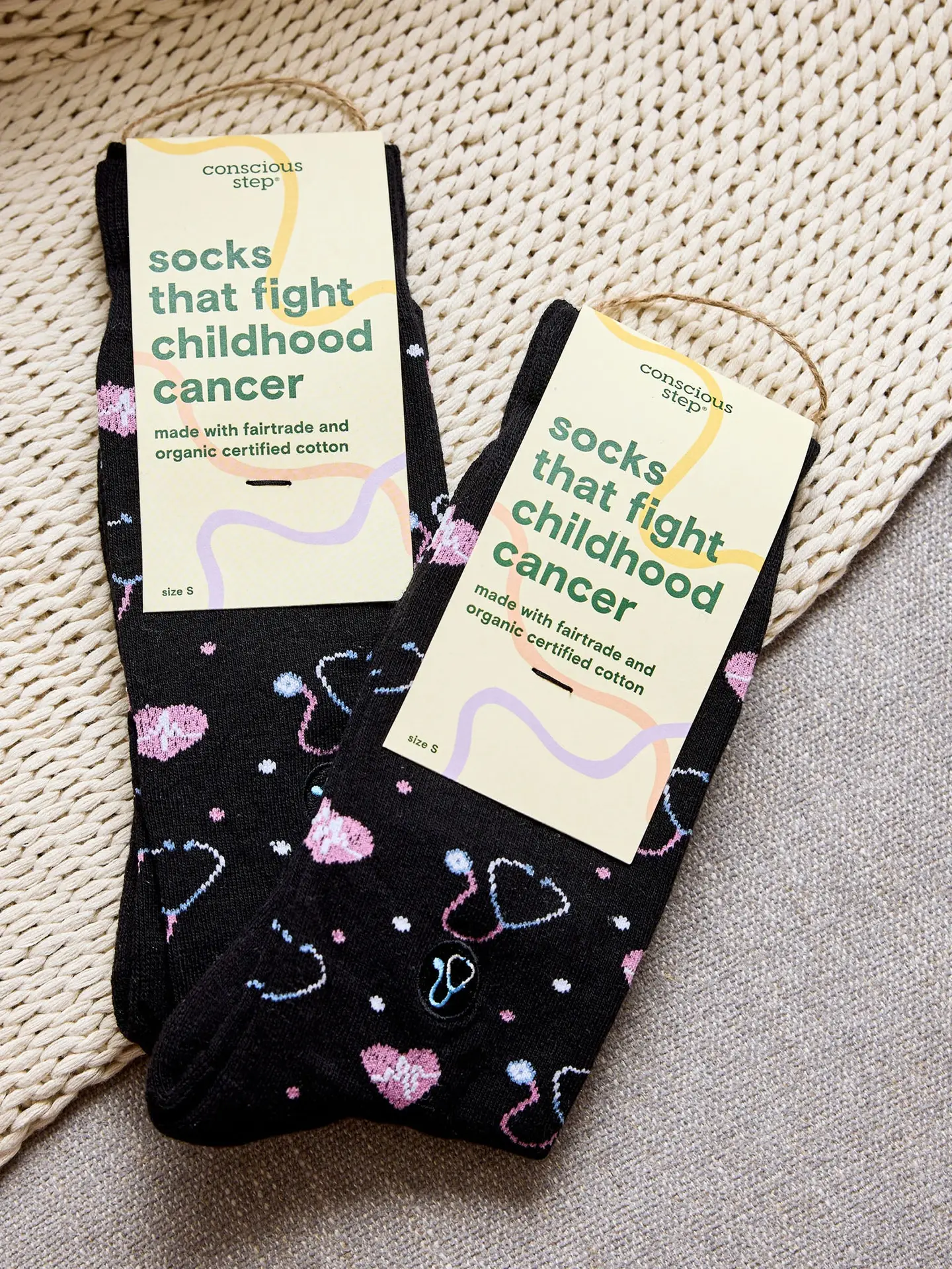 Socks That Fight Childhood Cancer Stethoscopes