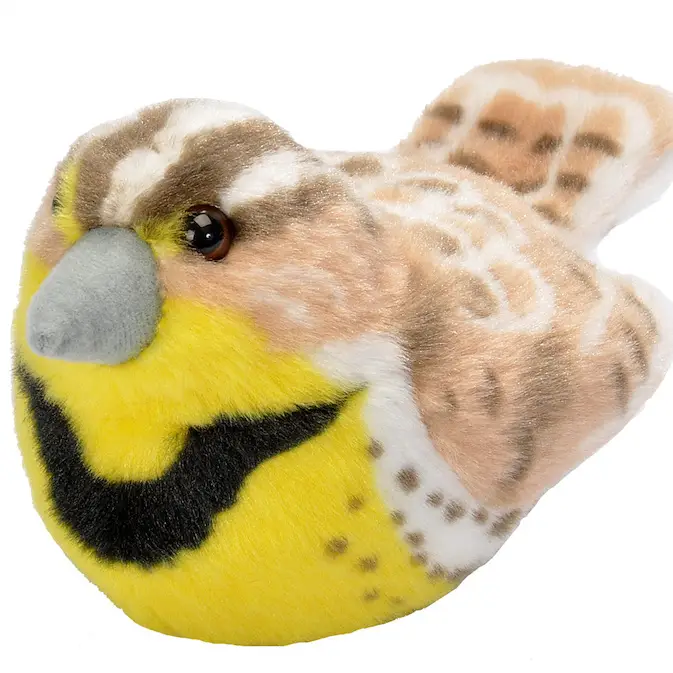 Western Meadowlark Stuffed Bird