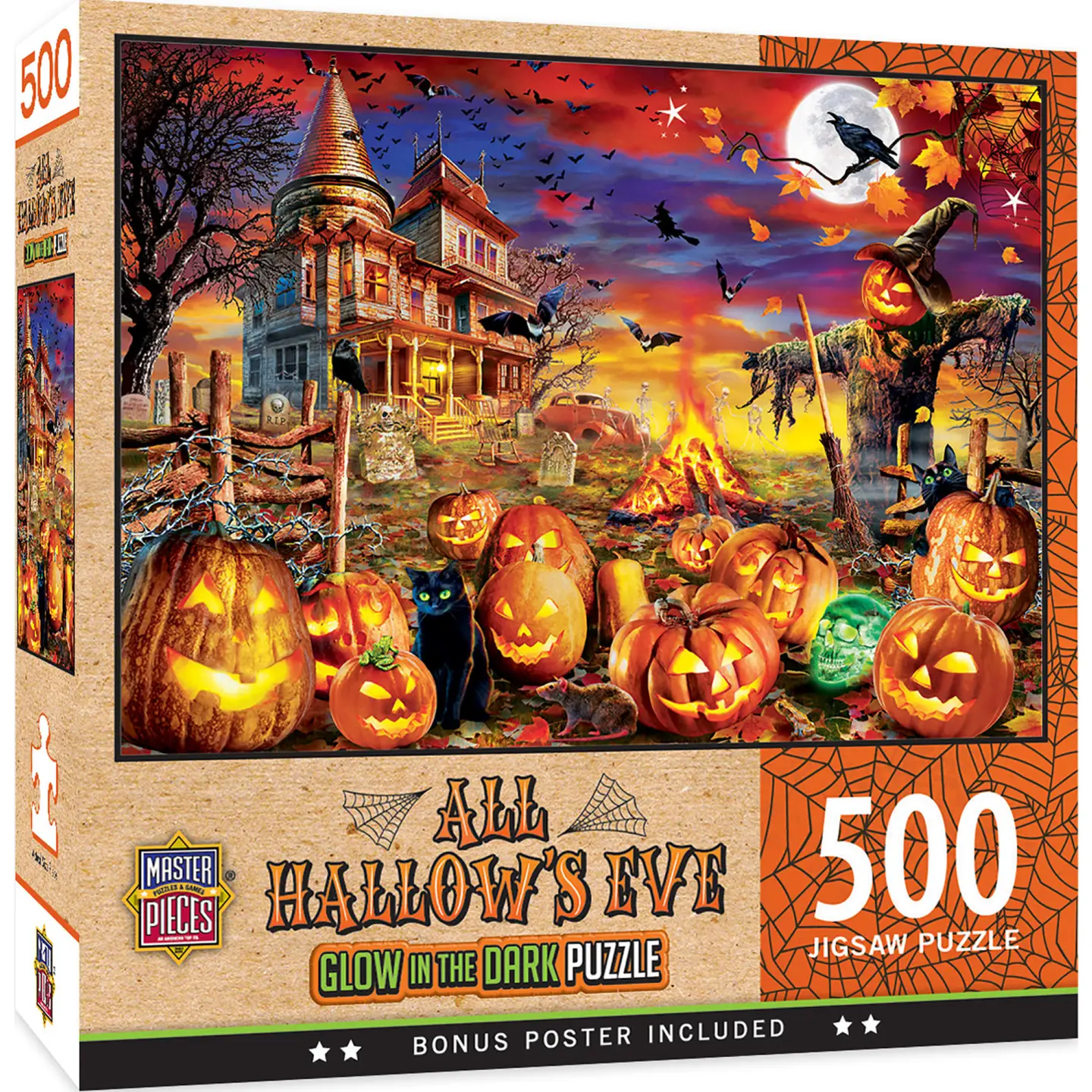 All Hallow's Eve Puzzle - Glow in the Dark