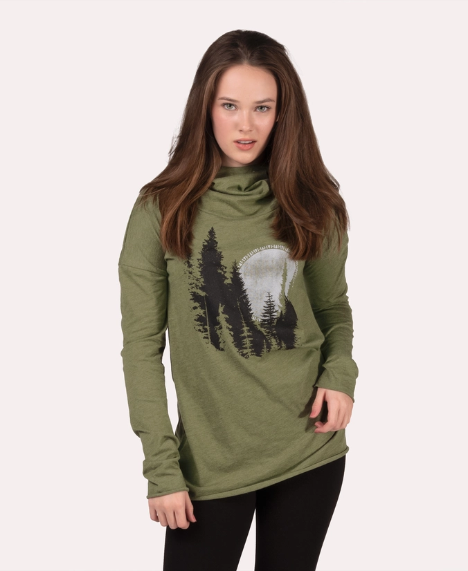 Northwoods Moon Cowl Hoodie