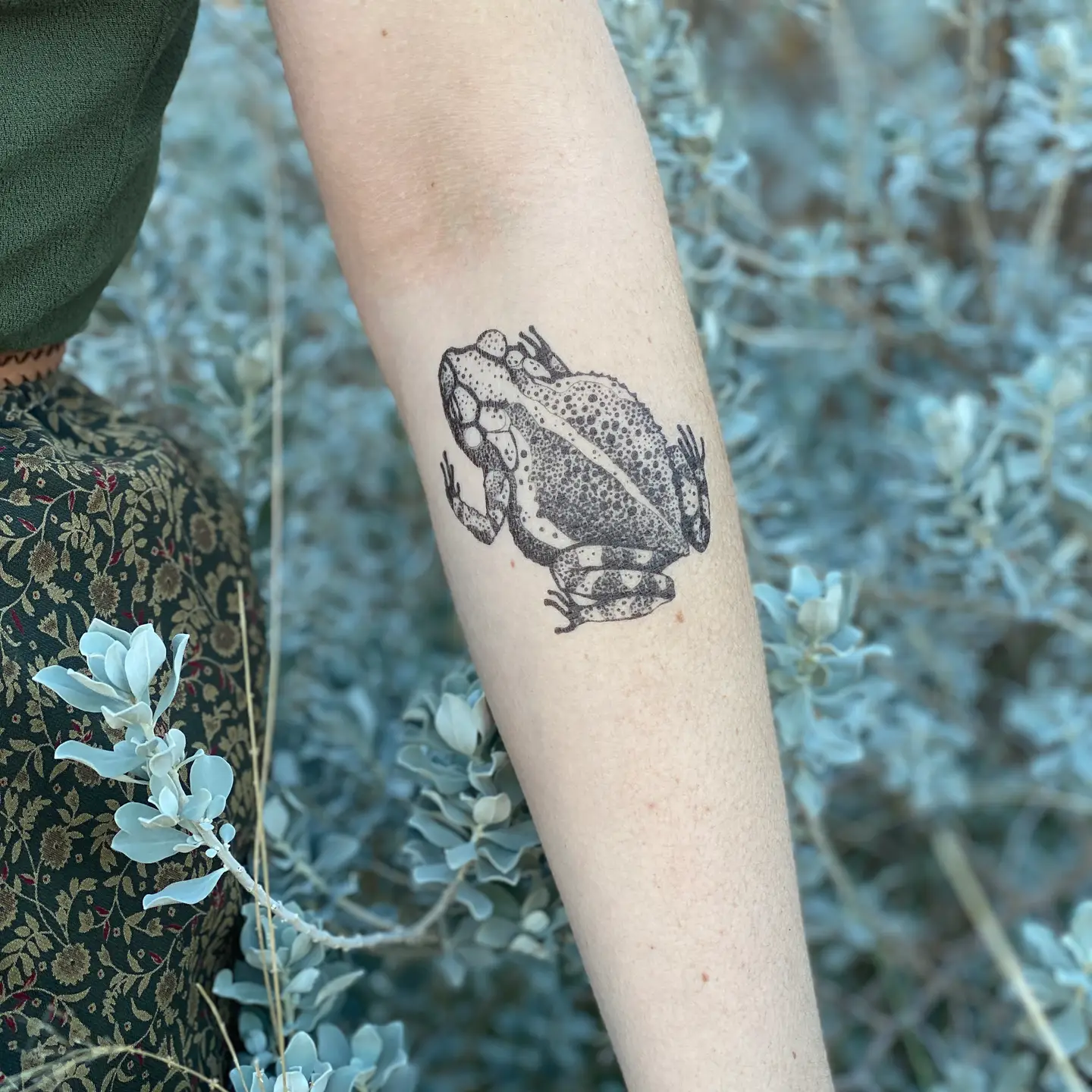 Toad Temporary Tattoo