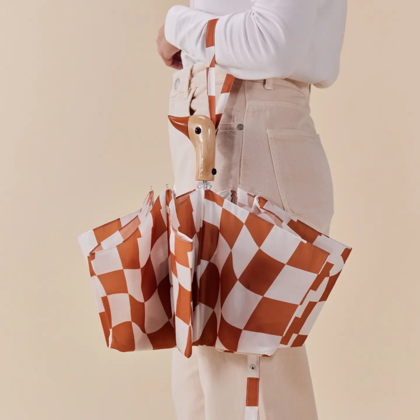 Eco Duck Umbrella Patterned