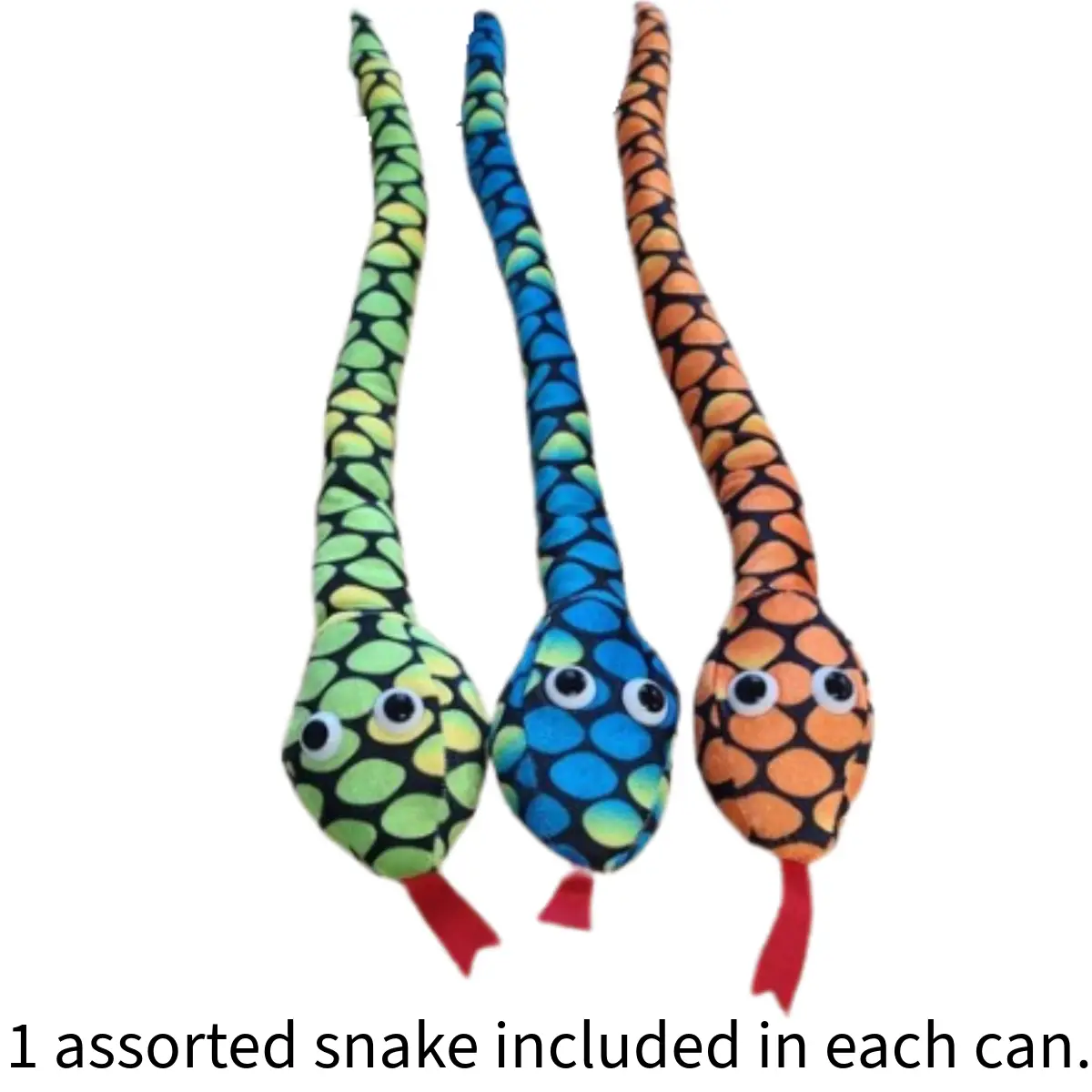 Canned Slinky the Snake Stuffed Animal