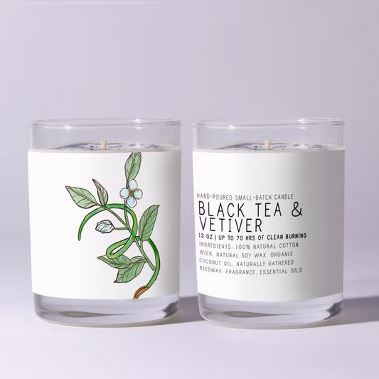 Candle - Black Tea Vetiver