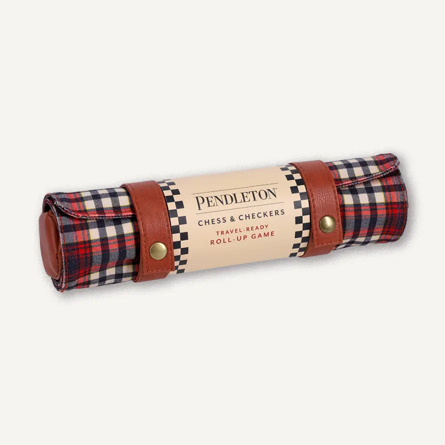 Travel Pendleton Chess + Checkers