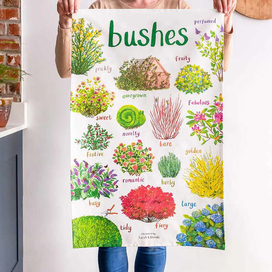 Bushes Cotten Tea Towel