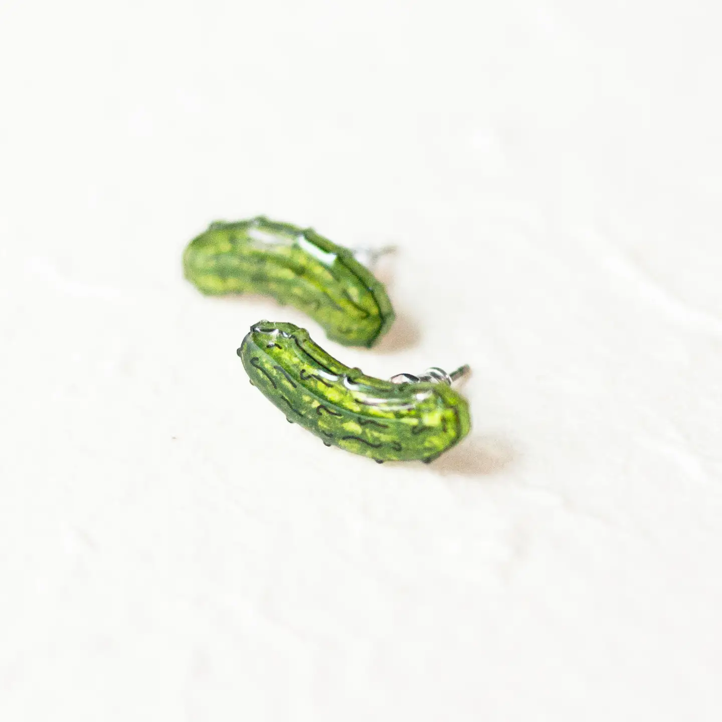 Pickle Stud Earrings