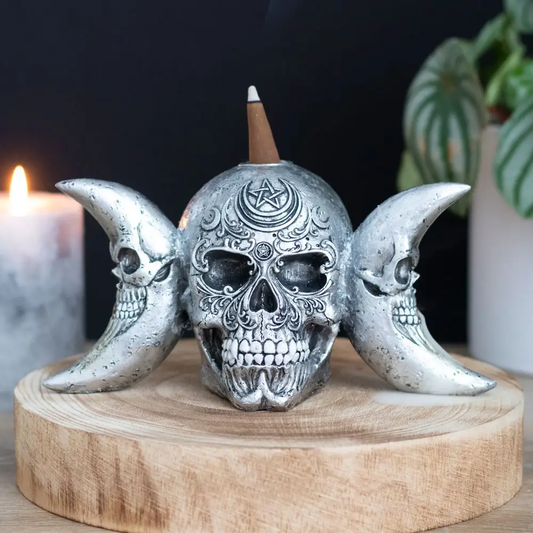 The Dark Goddess Backlfow Incense Burner