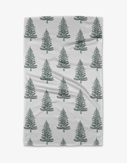 Geometry Tea Towel: Frosted Trees