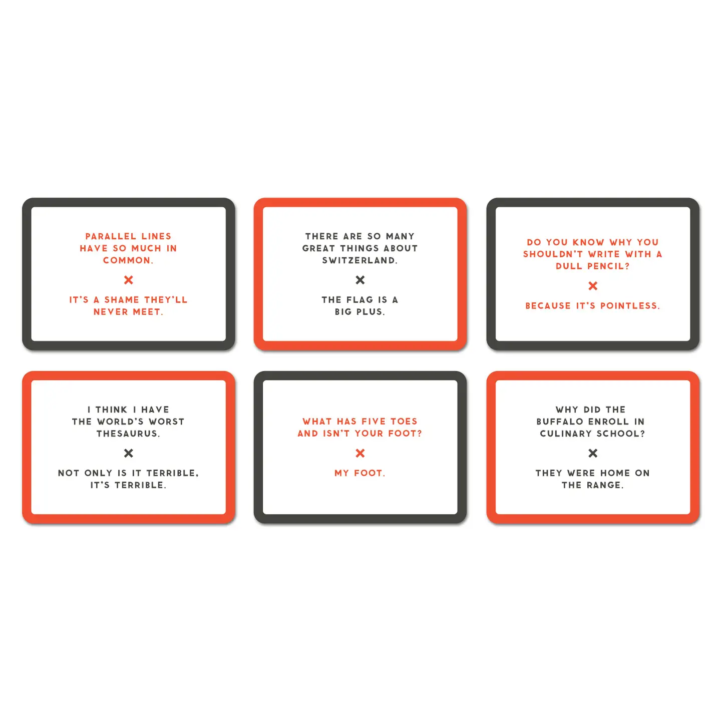 Emergency Dad Jokes Cards