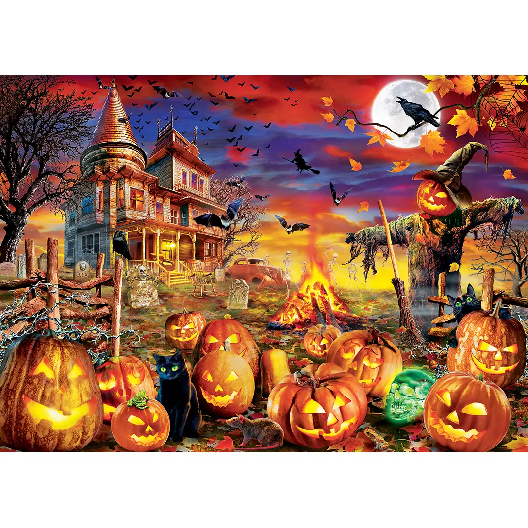 All Hallow's Eve Puzzle - Glow in the Dark