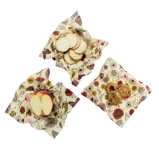 Vegan Wax Wraps Medium 3pk