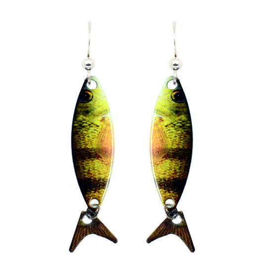 Perch Fish Earrings