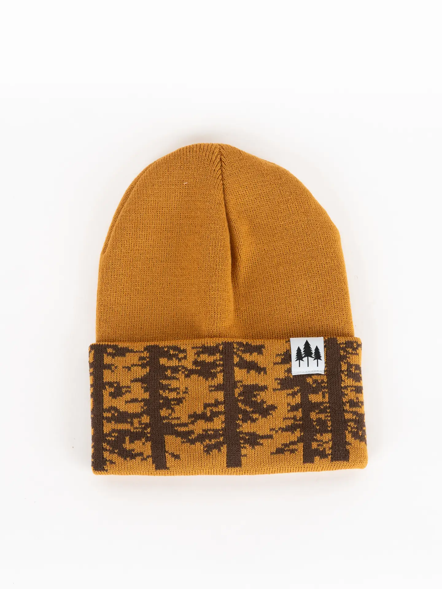 Woodland Foldover Beanie - Amber