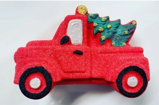 Christmas Truck Bath Bomb