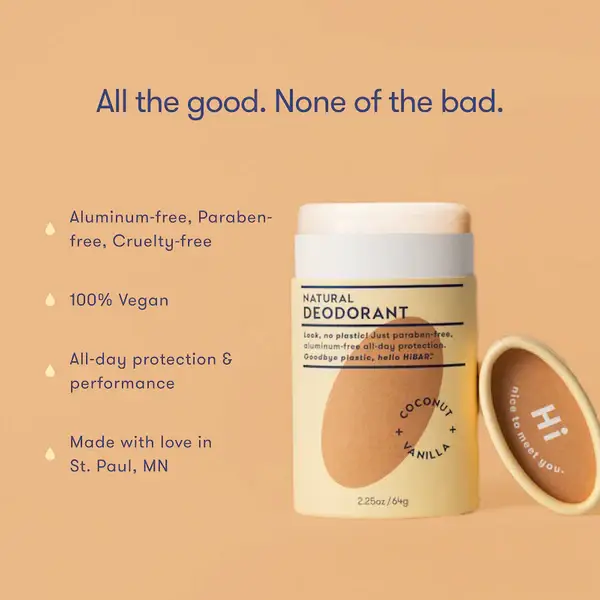 HiBar Natural Deodorant
