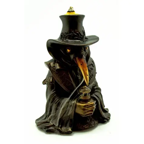 Plague Doctor Backflow Incense Burner