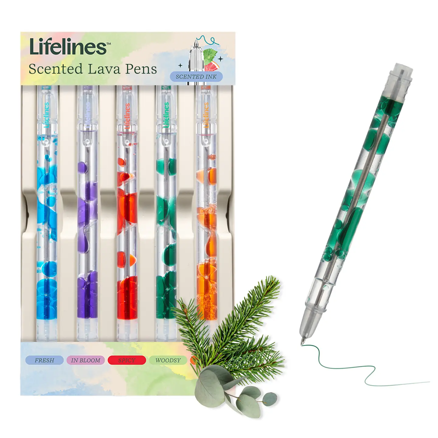 Scented Lava Pen Set of 5