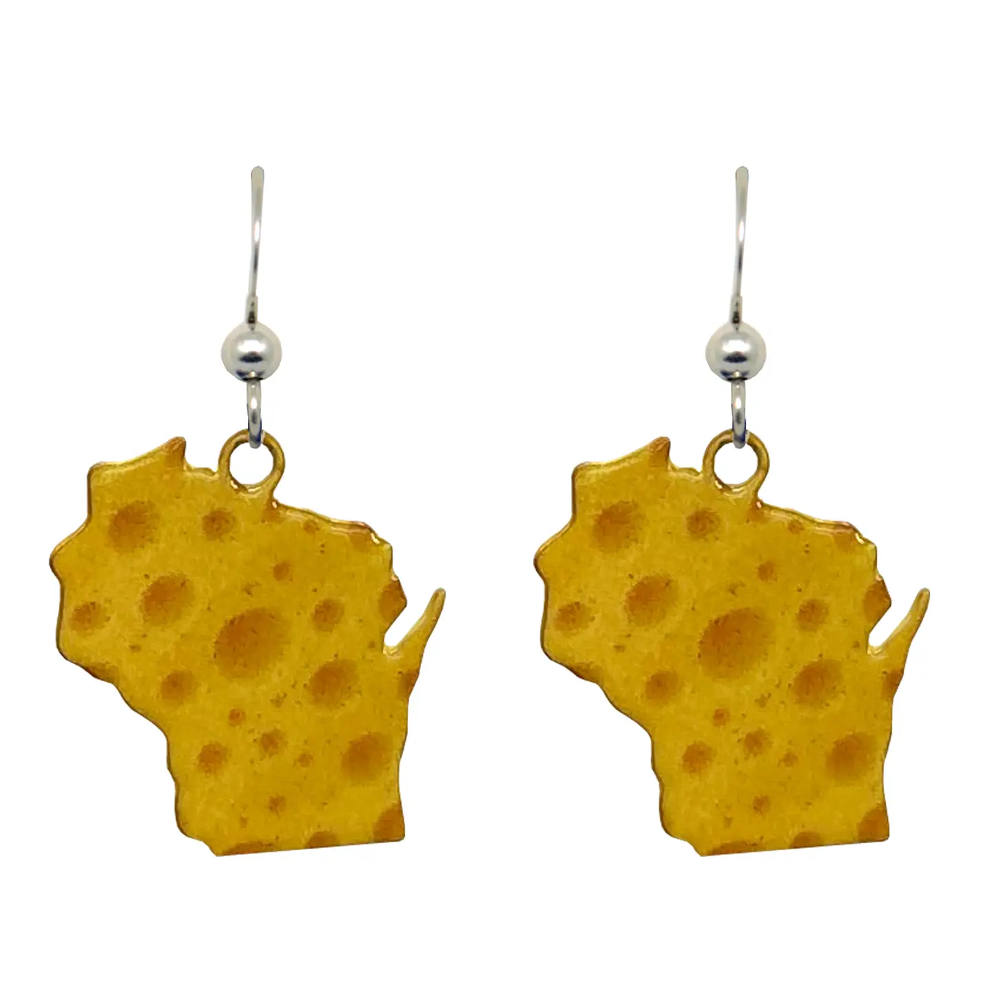 Cheese Wisconsin Earrings