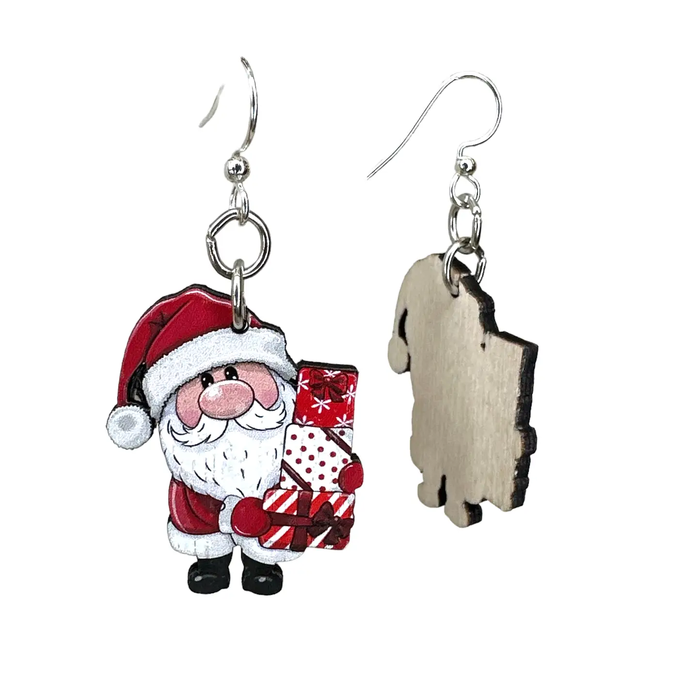 Little Santa Earrings