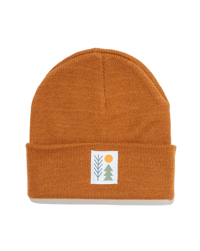 Evergreen Cuffed Beanie - Copper