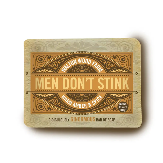 Men Don't Stink Soap - Amber & Spice