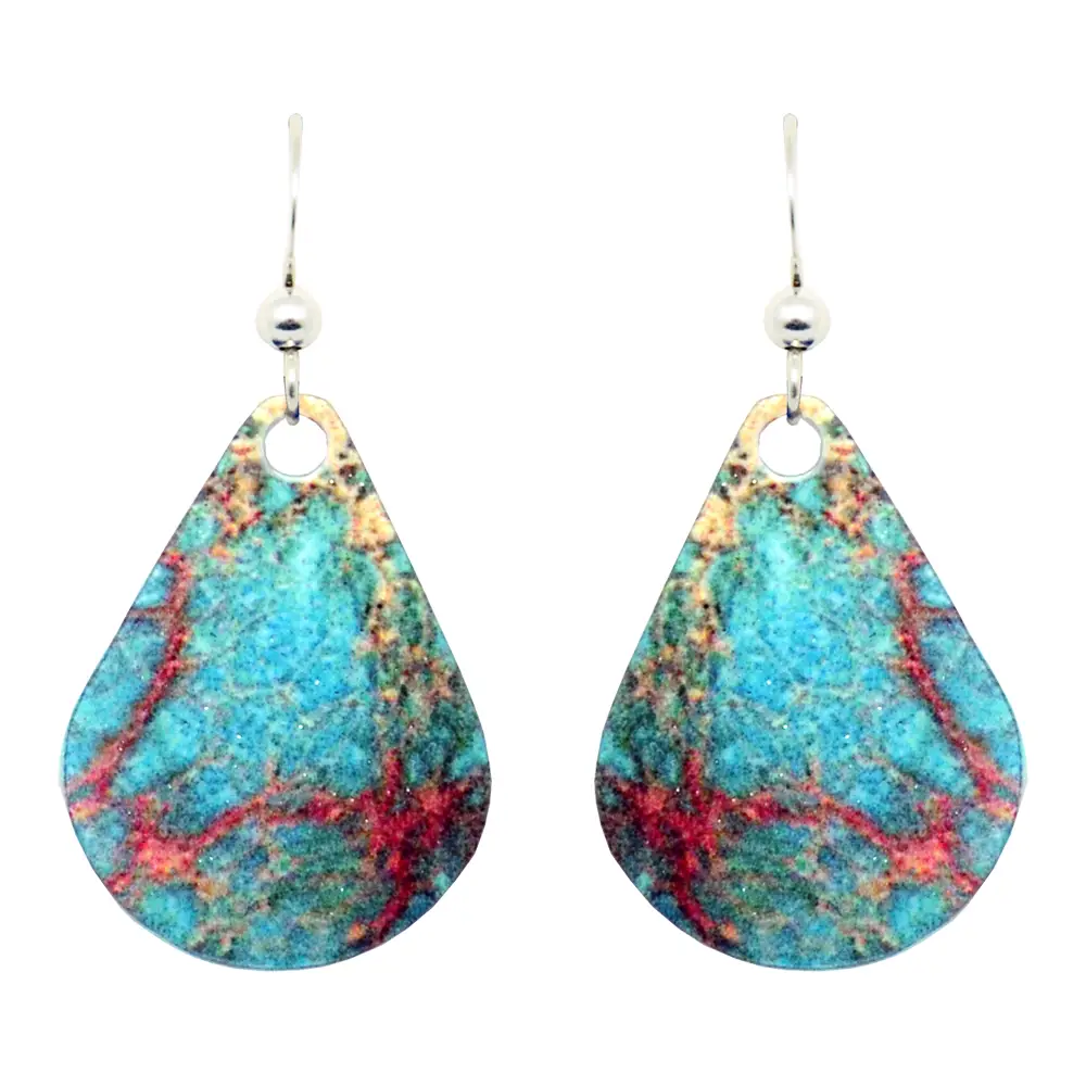 Turquoise Stone Earrings
