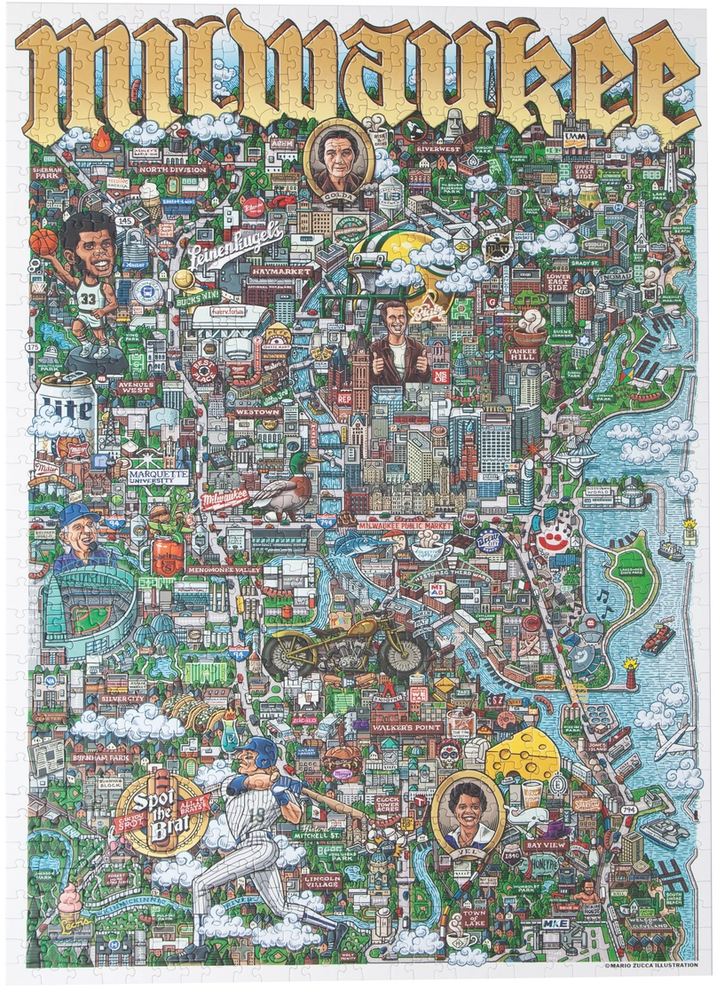 Milwaukee Map Puzzle