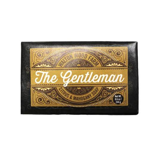 Gentleman Exfoliating Soap: Citrus + Mahogany