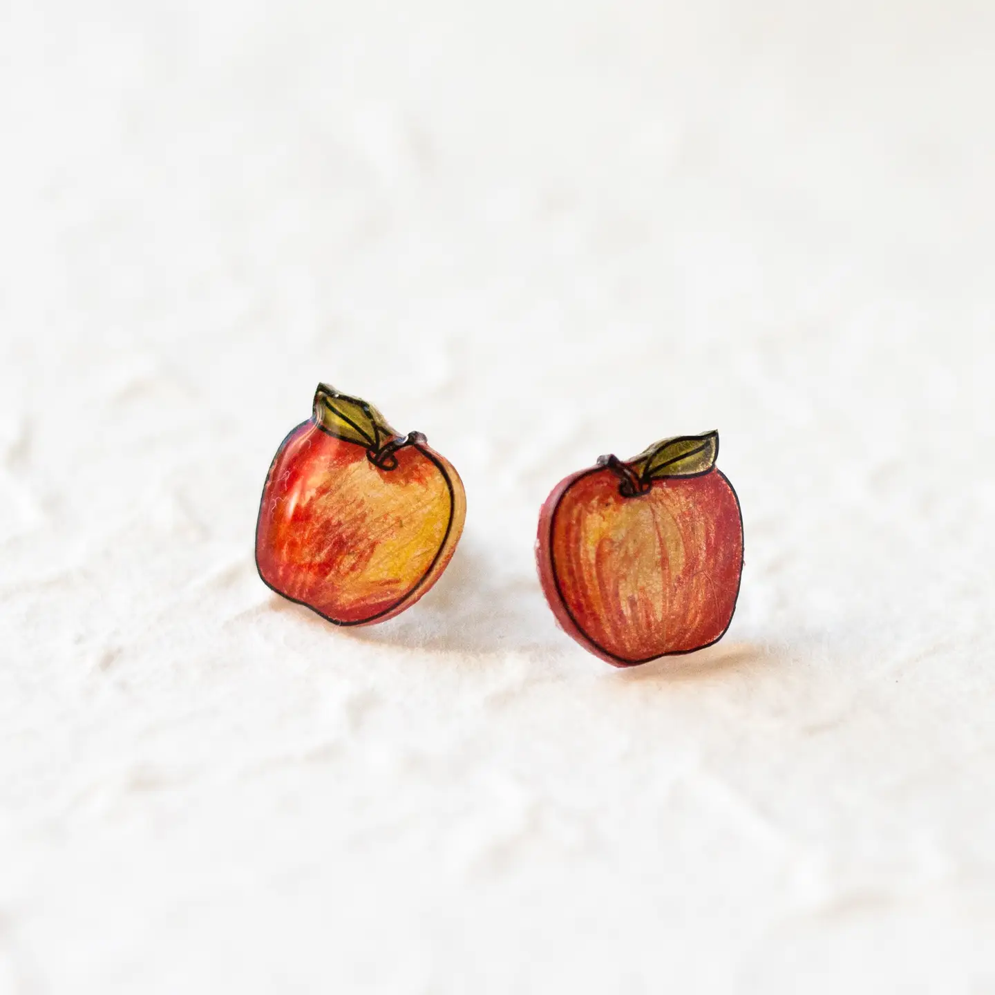 Apple Stud Earrings