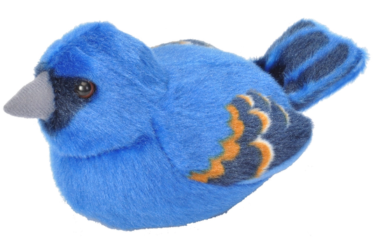 Blue Grosbeak Stuffed Bird