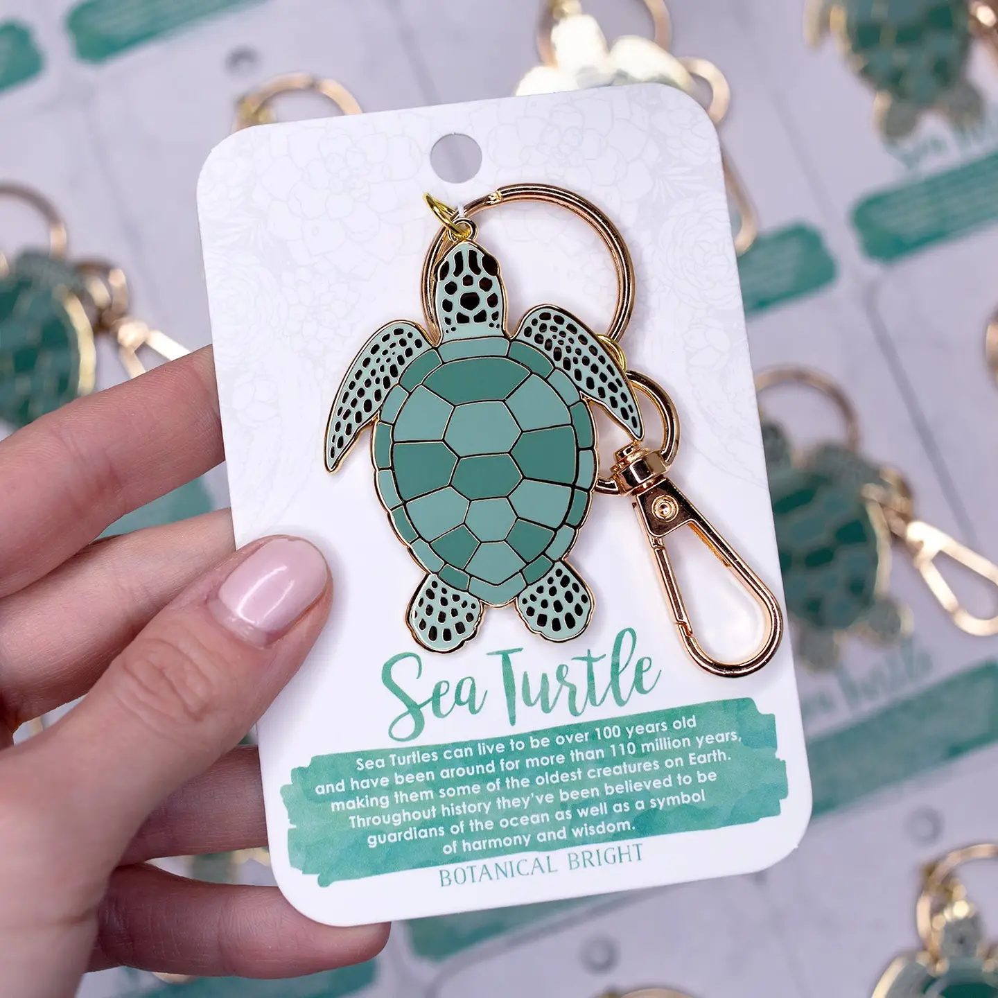 Sea Turtle Keychain