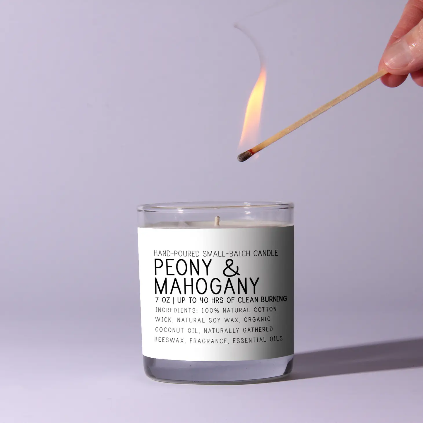 Candle - Peony & Mahogany