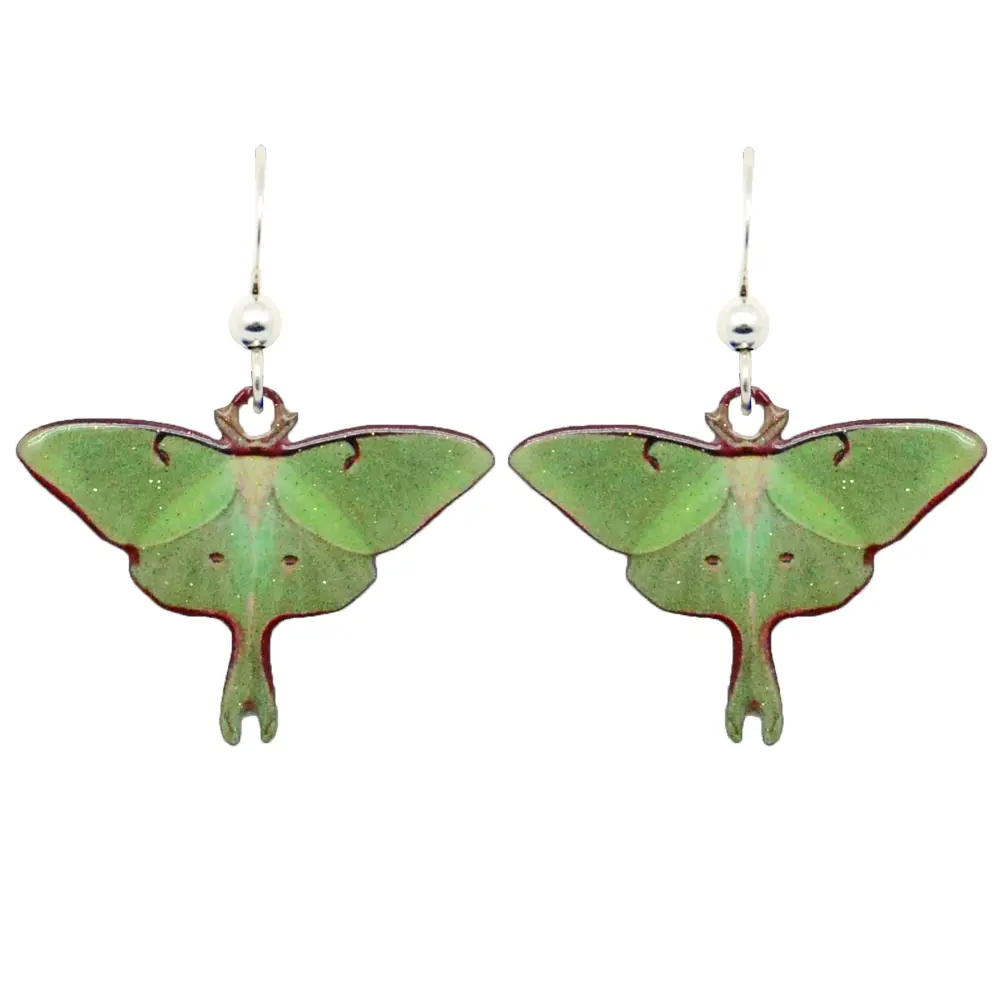 Luna Moth Earrings