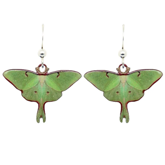 Luna Moth Earrings