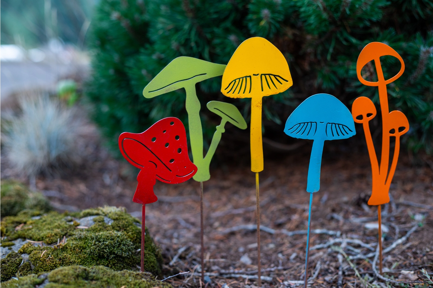 Painted Mushroom Pick