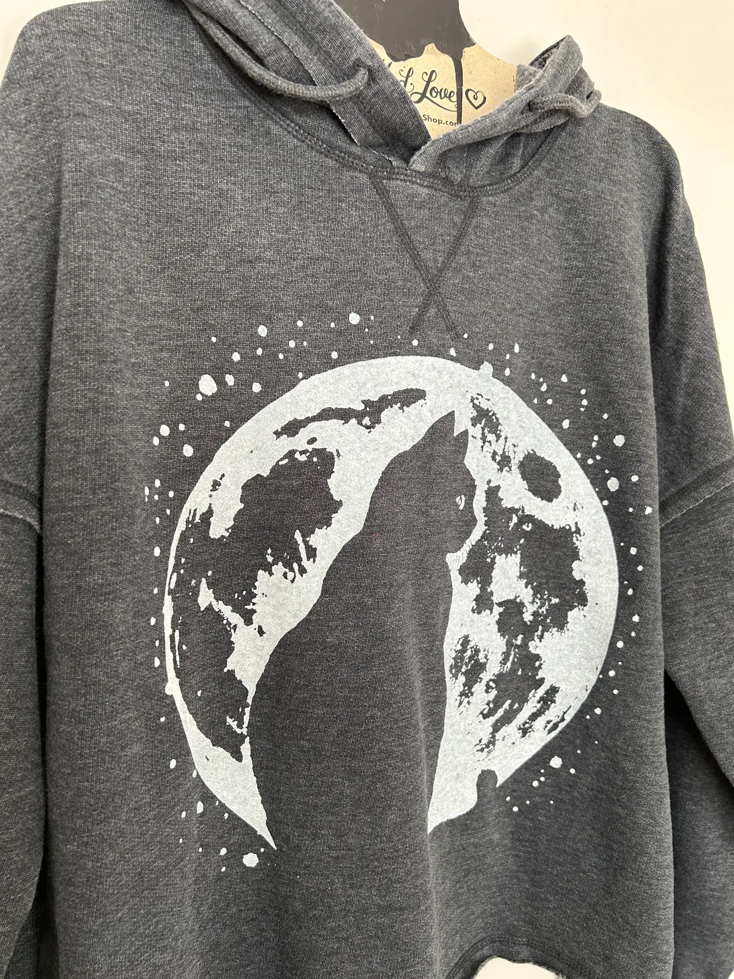 Cat + Moon Vintage Washed Sweatshirt
