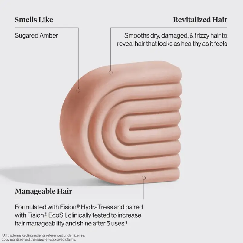 Solid Conditioner Bar: Castor Oil