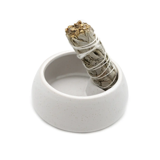 Palo Santo Burner Bowl - White