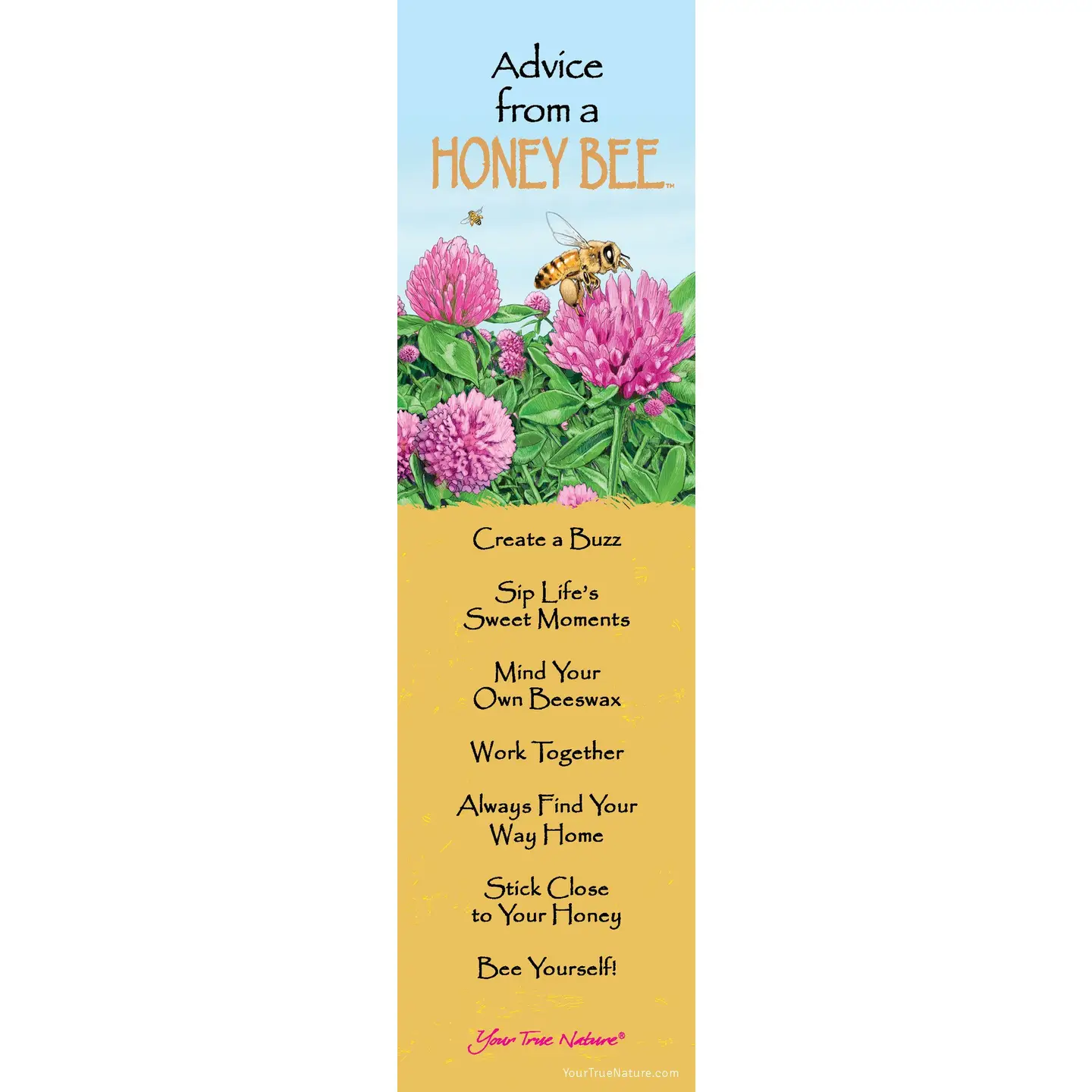 Bookmark Advice from a Honey Bee