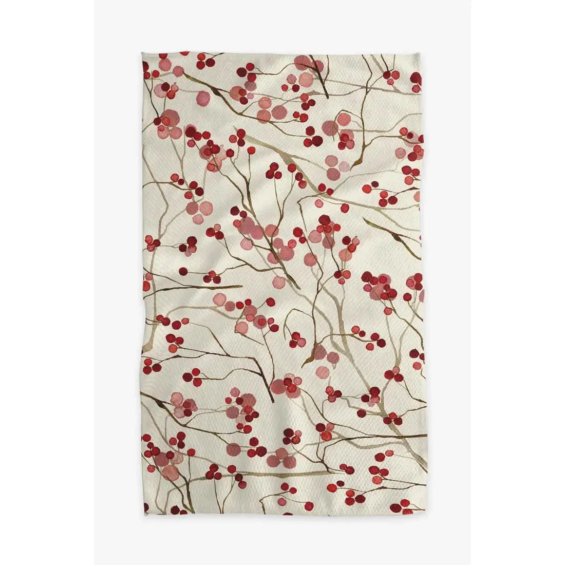 Geometry Bar Towel: Berry Branches