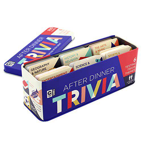 After Dinner Trivia Tin Game