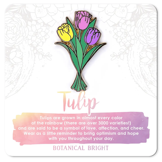 Tulip Enamel Pin