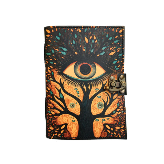 Ethereal Eye Leather Journal