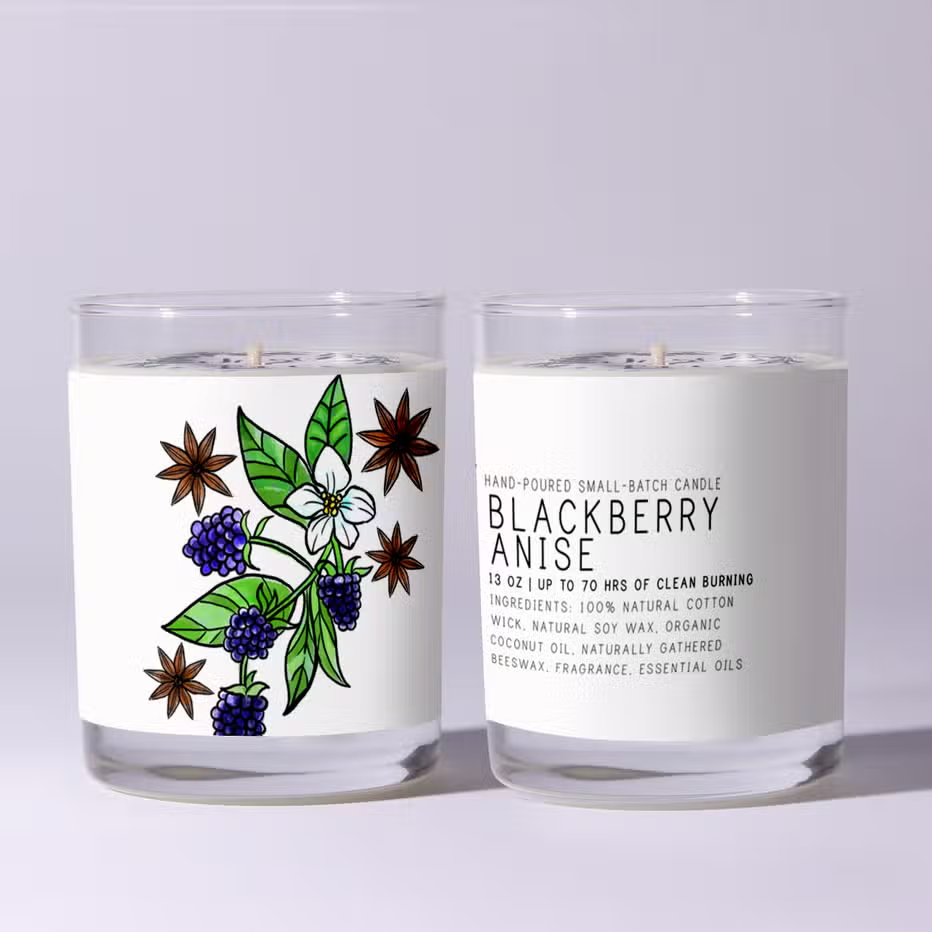 Candle - Blackberry Anise