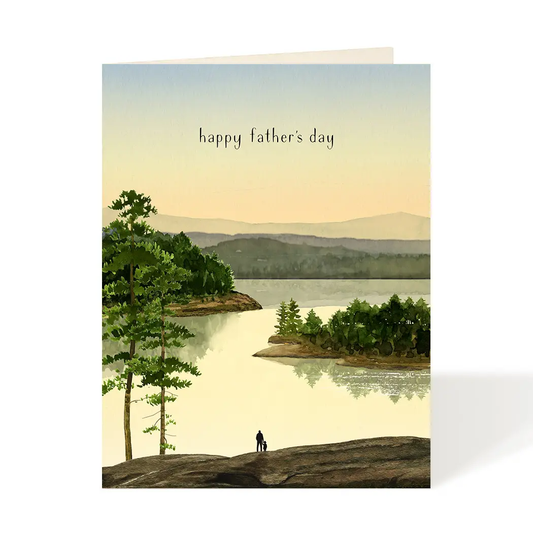 Still Waters Father's Day Card