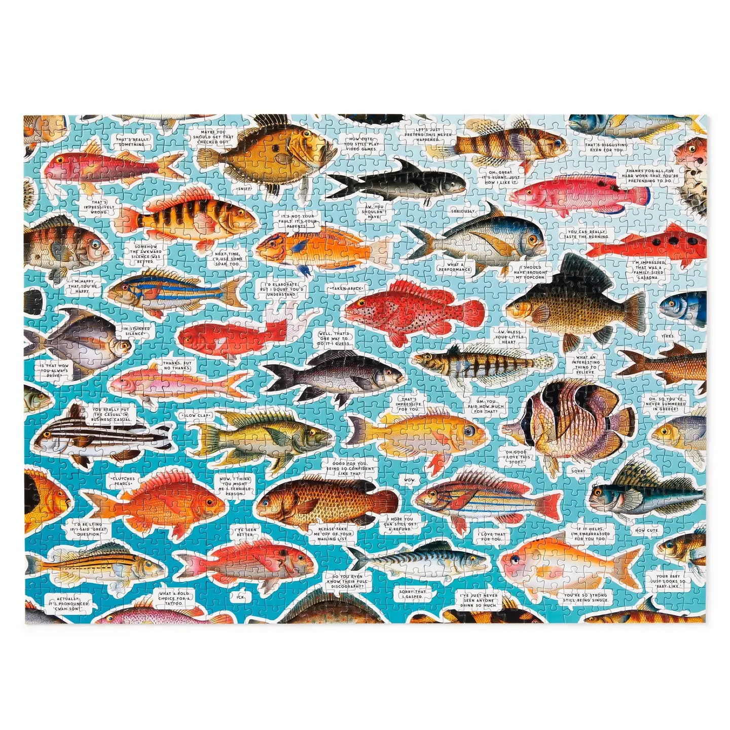 Judgy Fish Puzzle 1000pc