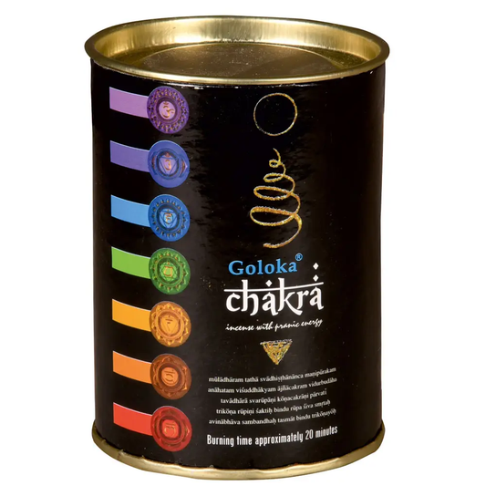 7 Chakra Backflow Incense Cones